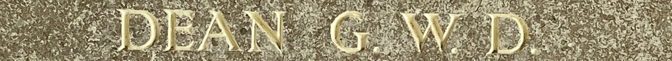 Sgt Gordon William Davidson Dean<br/><br /><br />missing August 16th, 1943<br /><br /><br />No Known Grave<br /><br /><br /><br />Commemorated: Runnymede Memorial, Surrey, England<br /><br /><br />Panel 147